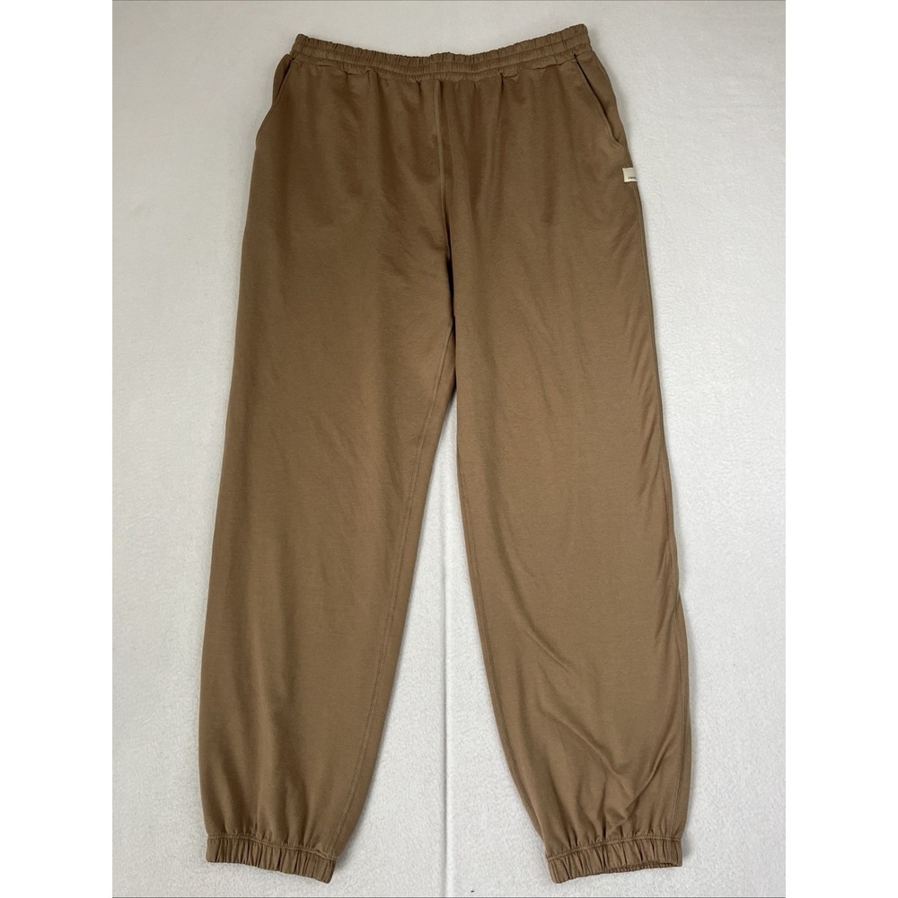 Vuori Boyfriend Sweatpants Womens Size Large Brown Jogger Performance Comfort